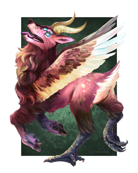 Pink Alicorn Print