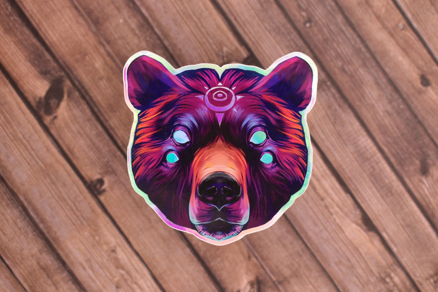 Holographic Radiant Sticker