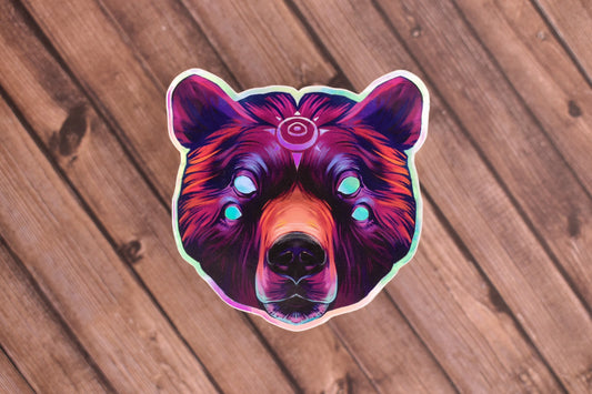 Holographic Radiant Sticker