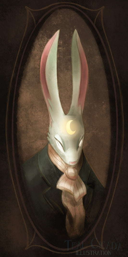 Gentleman Hare Print