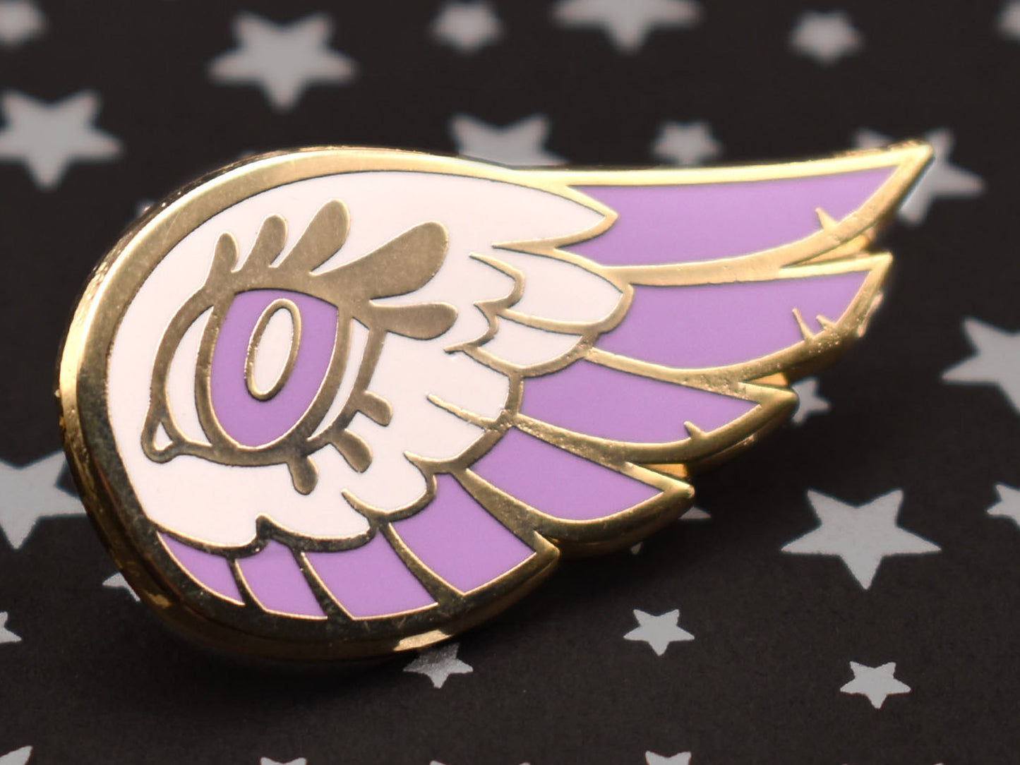 Angel Wing Collar Pin