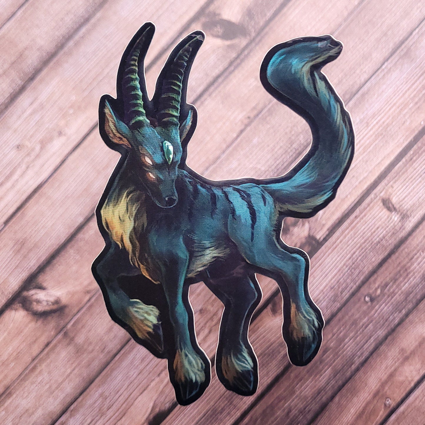 Demon Goat Sticker