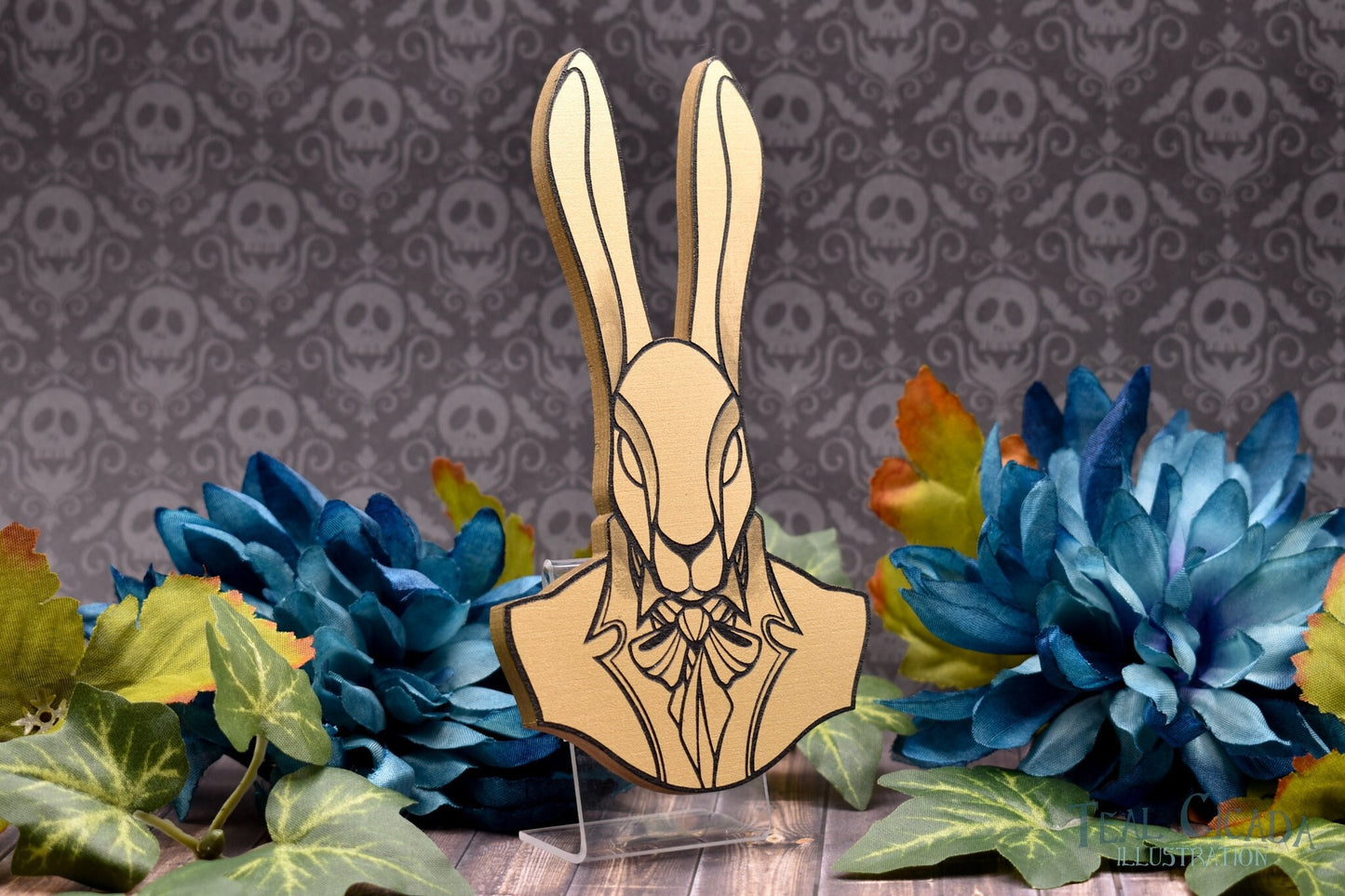 Golden Hare Magnet